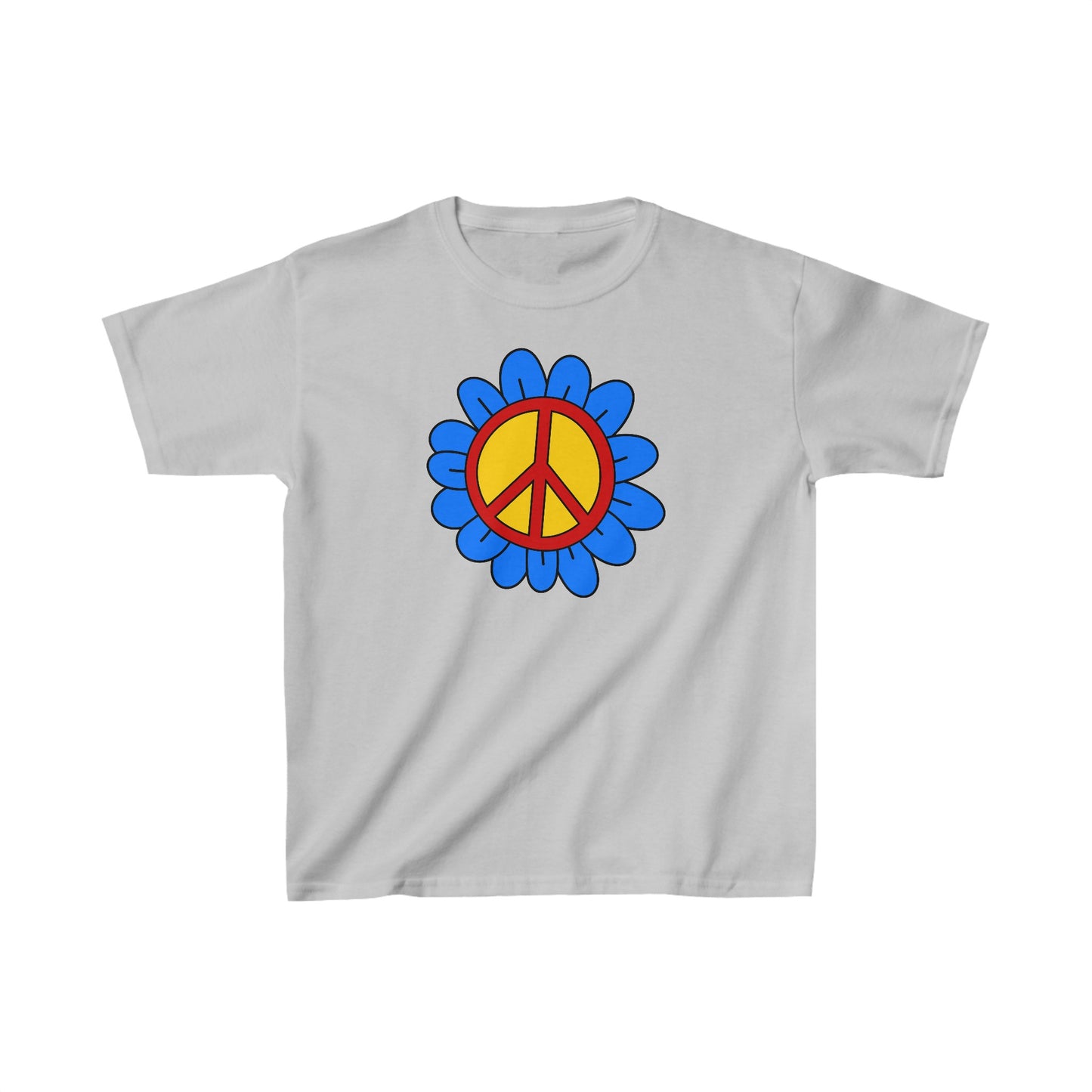 Peace Daisy - Kids Heavy Cotton™ Tee