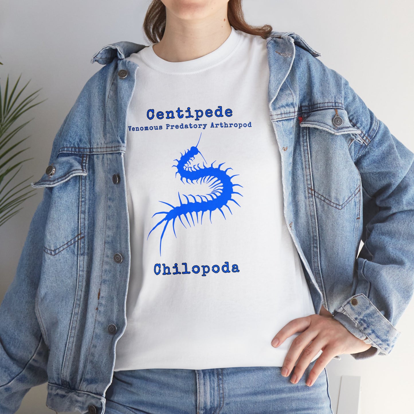 Centipede with Scientific Names T-shirt