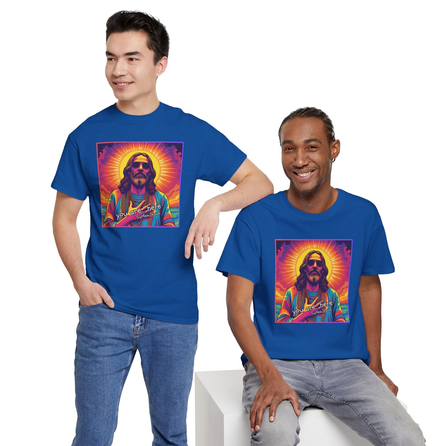 You are... here -   Surfer Jesus - T-shirt