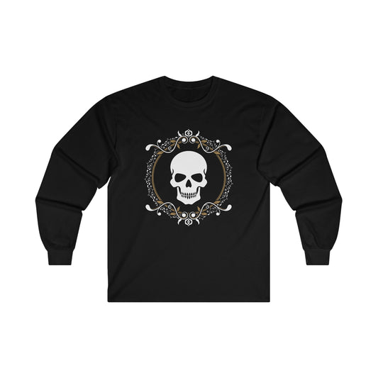 Skull in Frame - Long Sleeve Tee