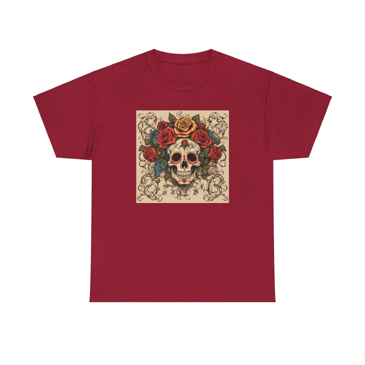 Day of the Dead Skull v2 T-shirt