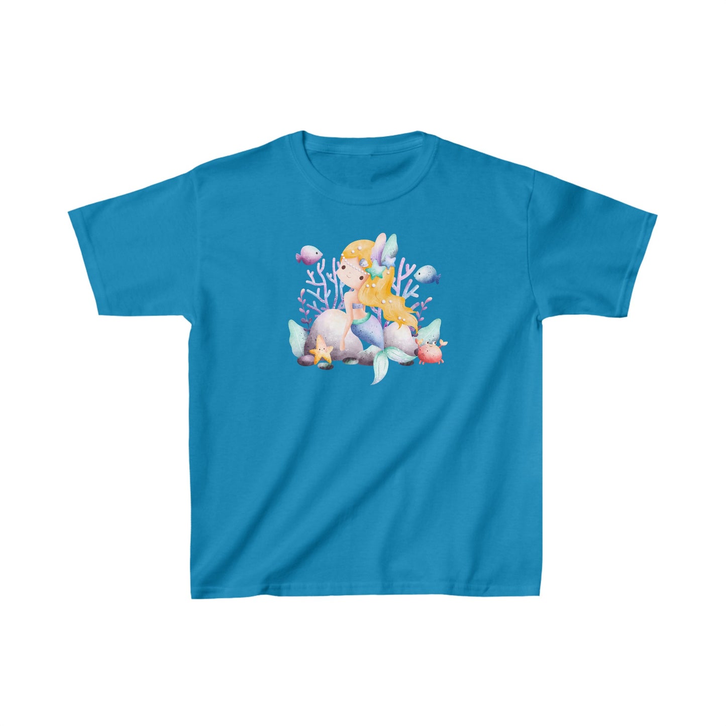 Mermaid - Emily - Kids Heavy Cotton™ Tee