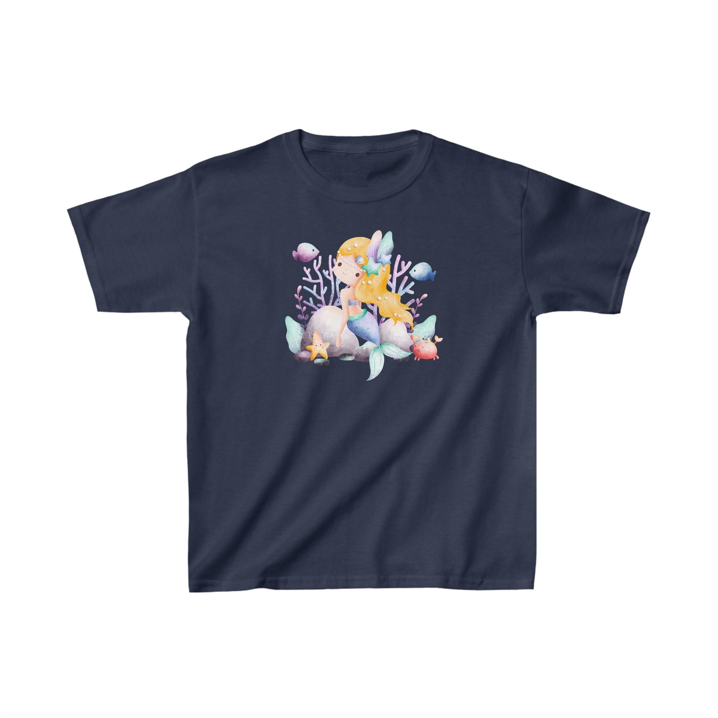 Mermaid - Emily - Kids Heavy Cotton™ Tee