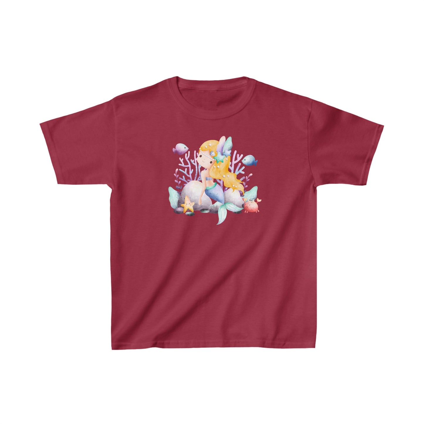 Mermaid - Emily - Kids Heavy Cotton™ Tee