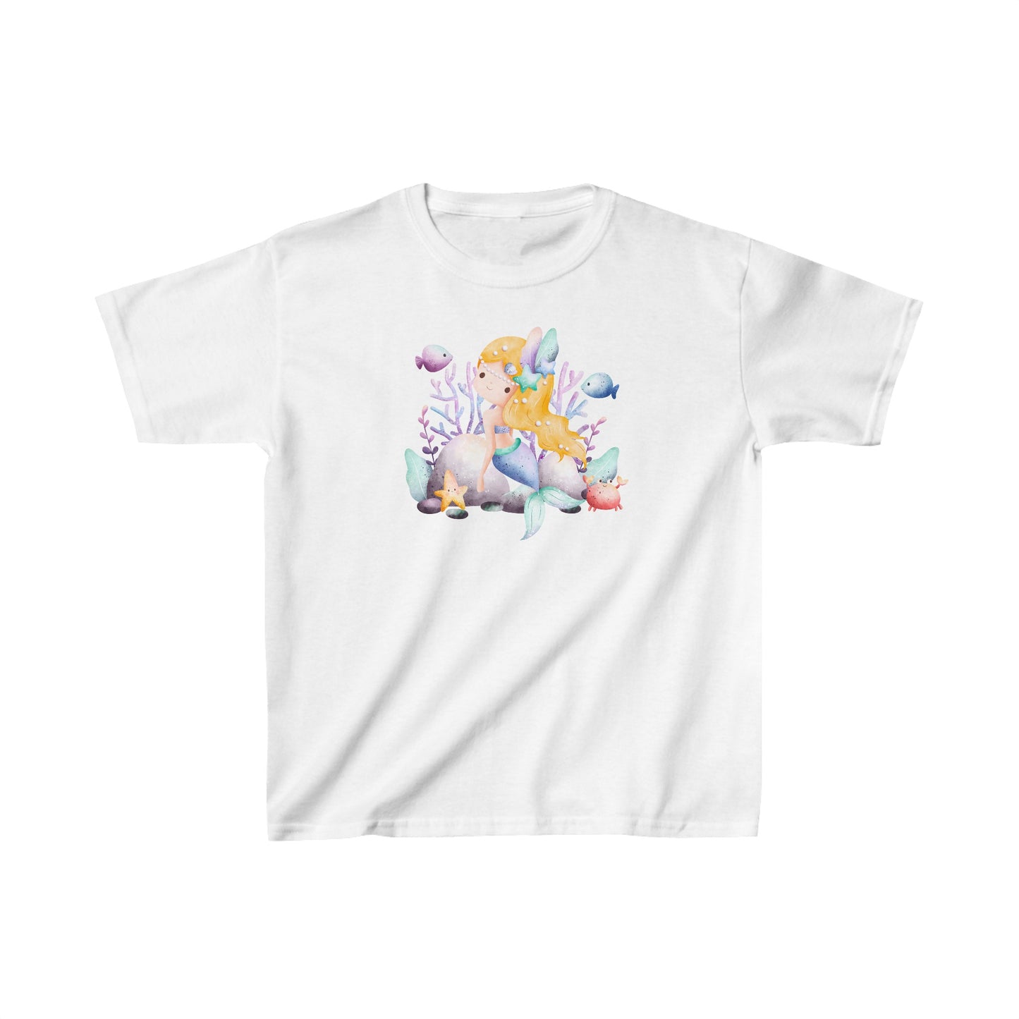 Mermaid - Emily - Kids Heavy Cotton™ Tee