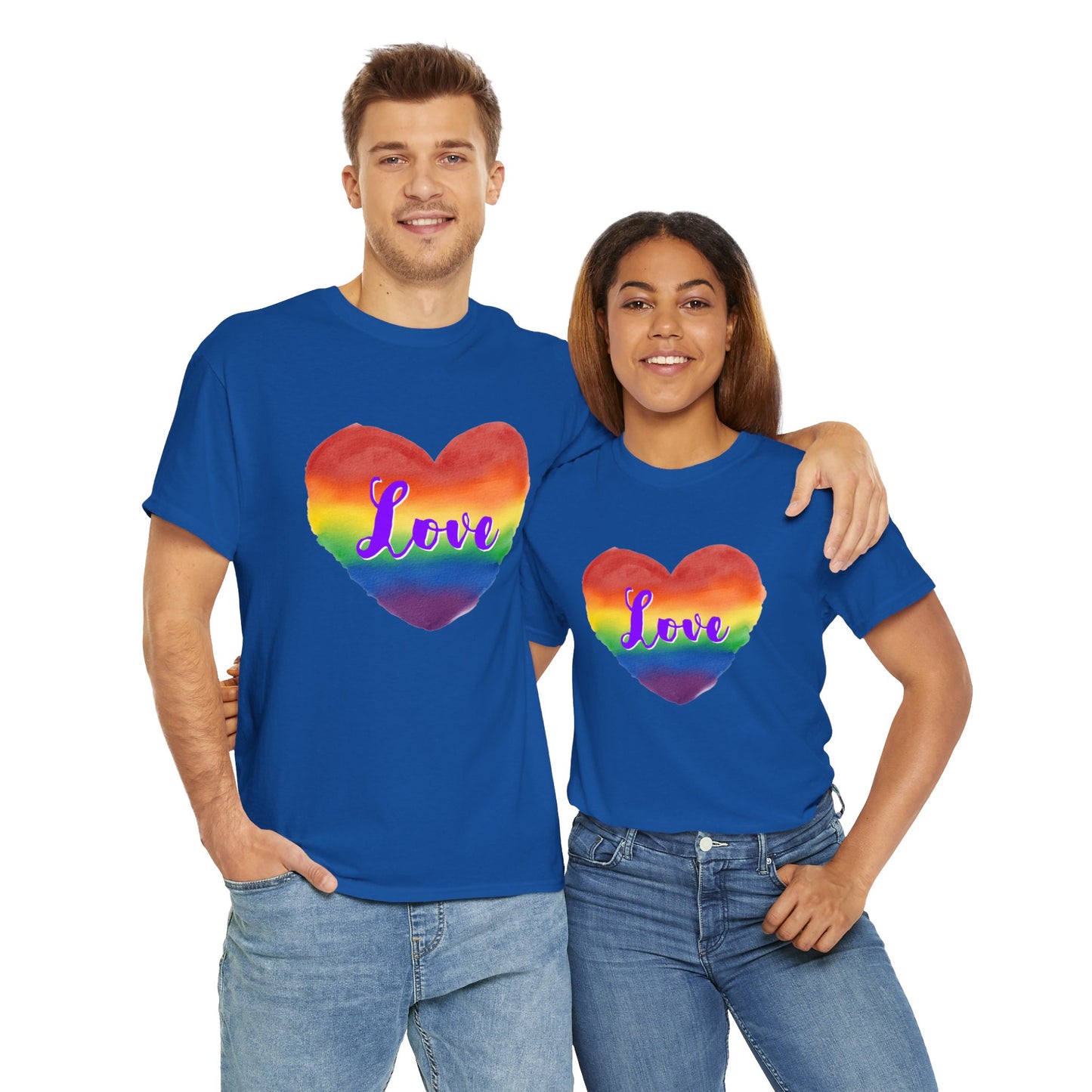 Pride Love Heart T-shirt