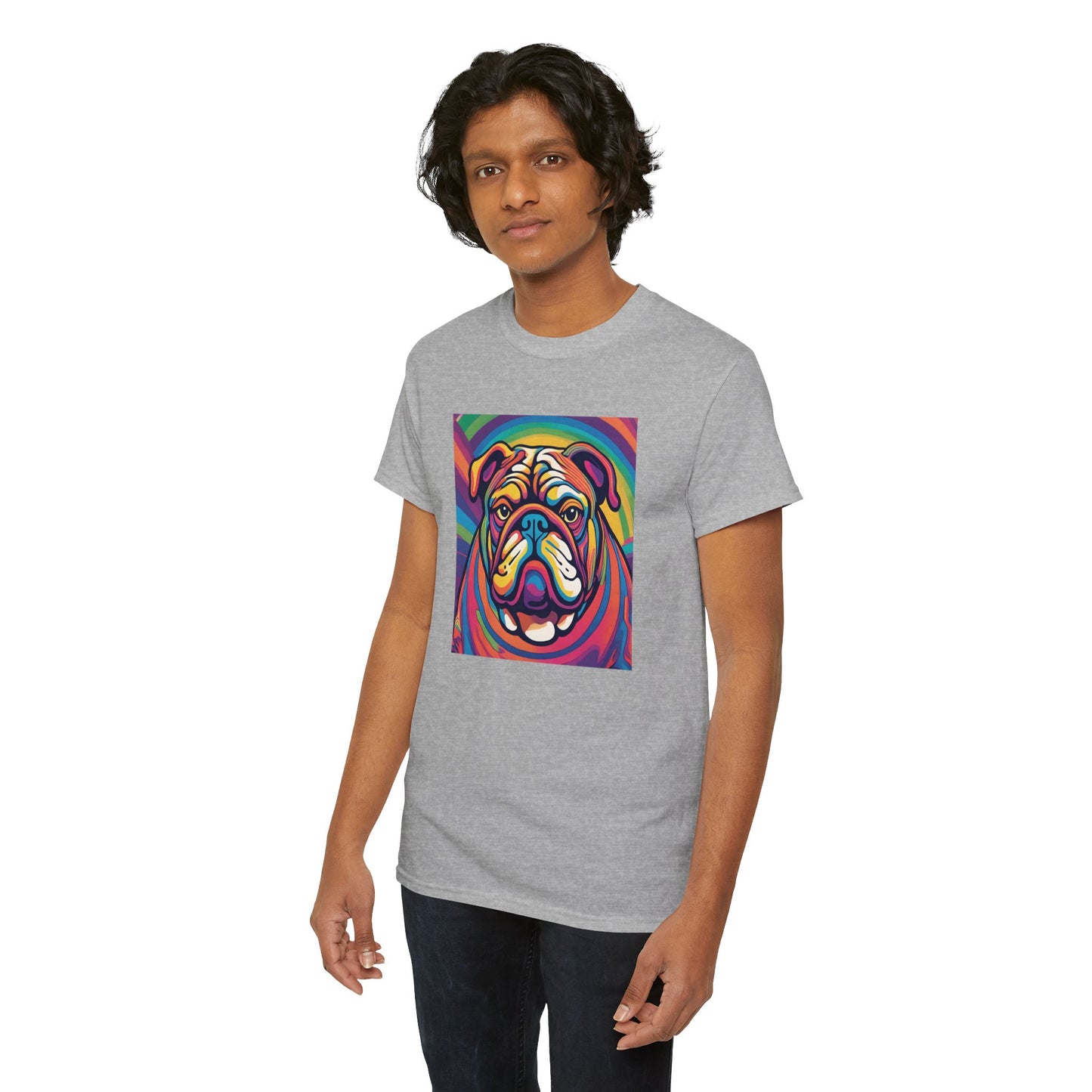 Psychedelic Bulldog T-shirt