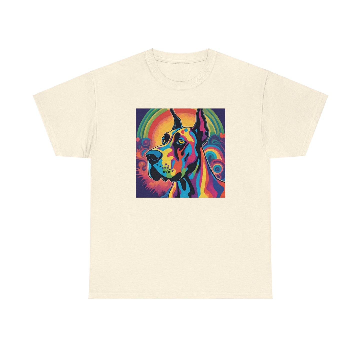 Psychedelic Great Dane T-shirt