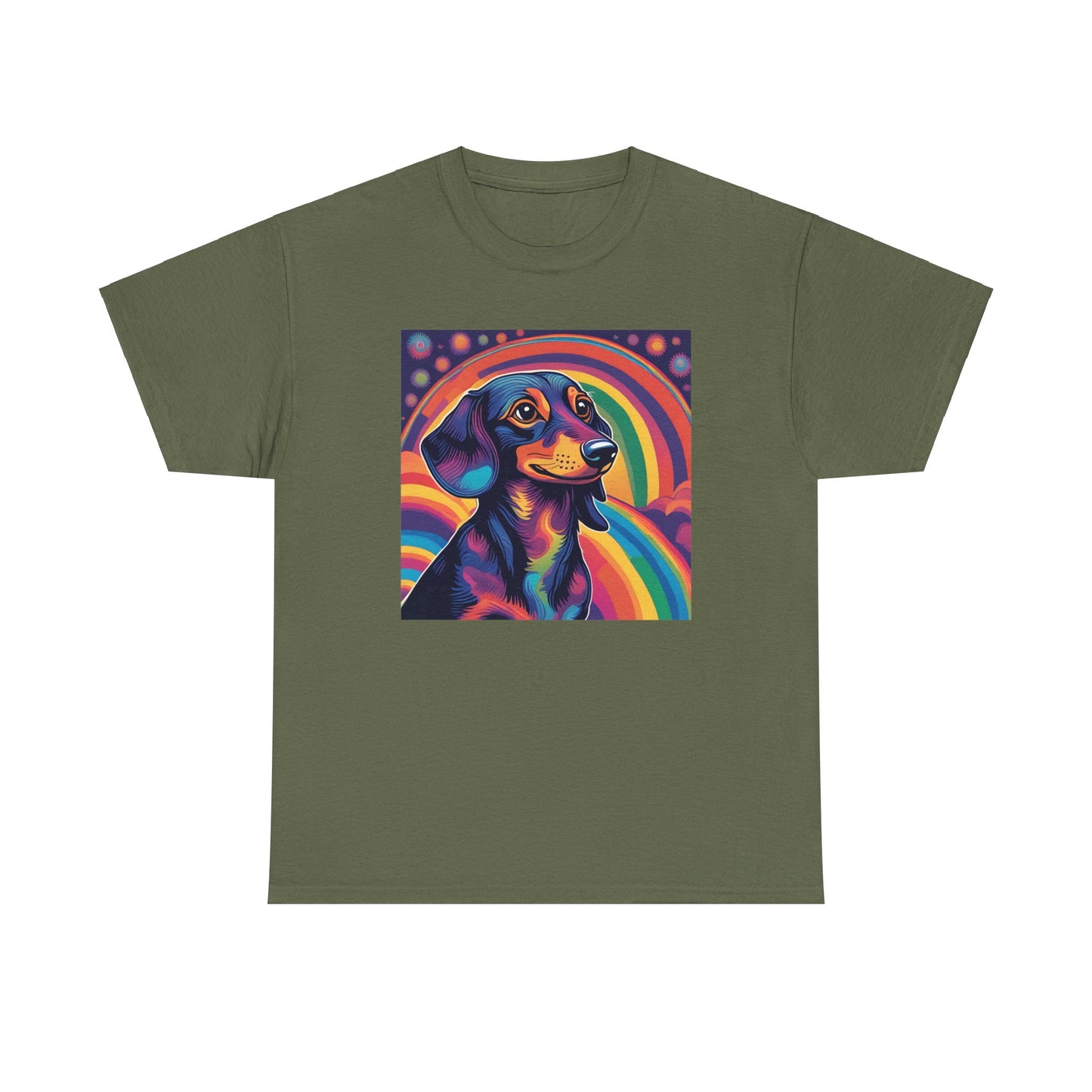 Psychedelic Dachshund T-shirt