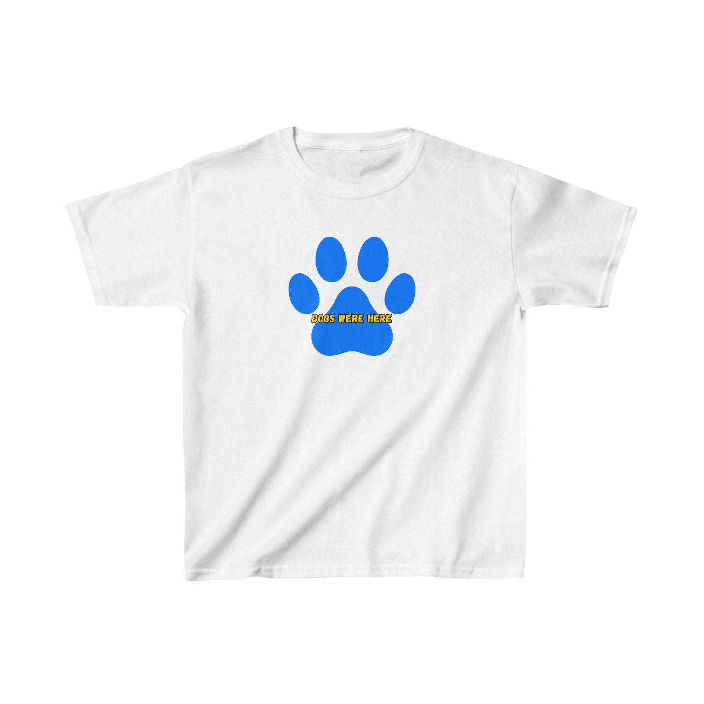 Dogs Were Here - designed by Berkeley Age 7 - Kids Heavy Cotton™ Tee