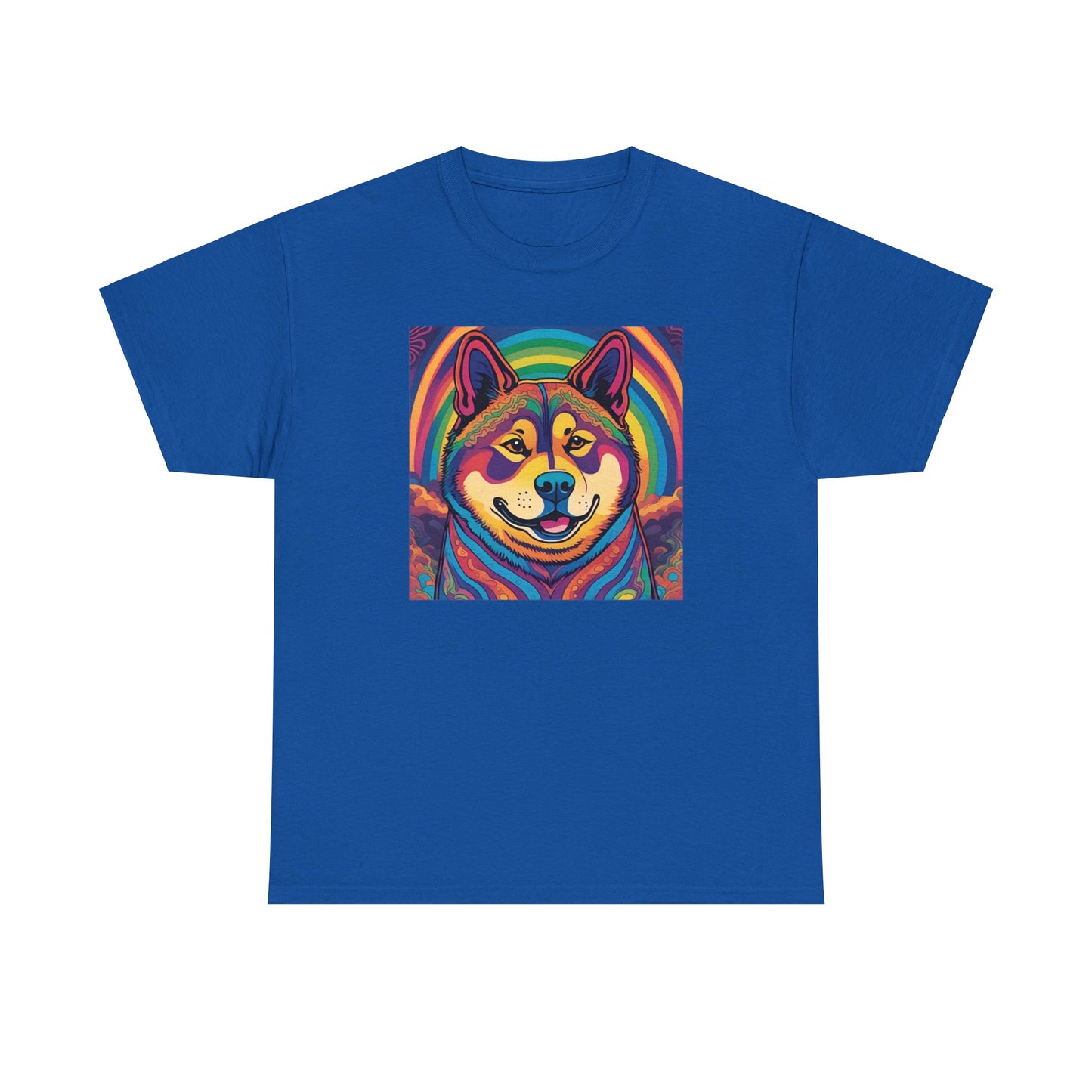 Psychedelic Akita T-shirt