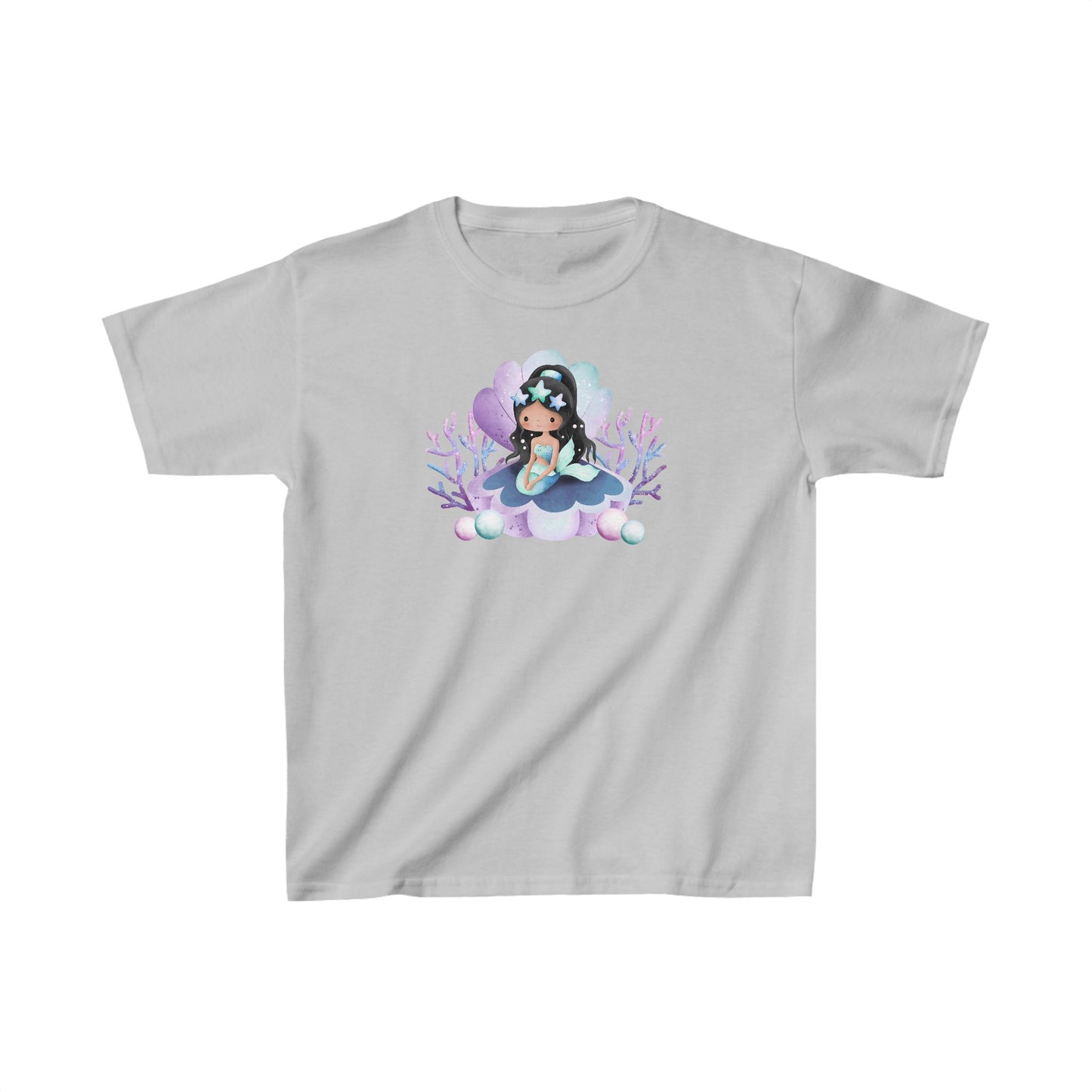 Mermaid - Sandy - Kids Heavy Cotton™ Tee