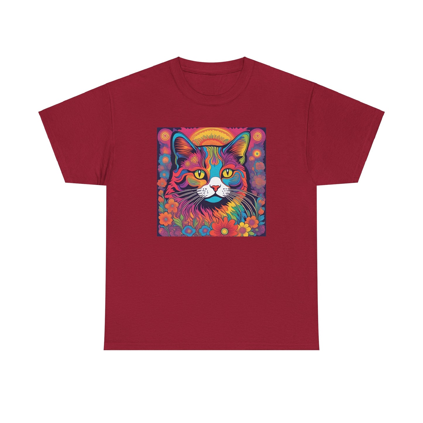 Psychedelic Cat T-shirt