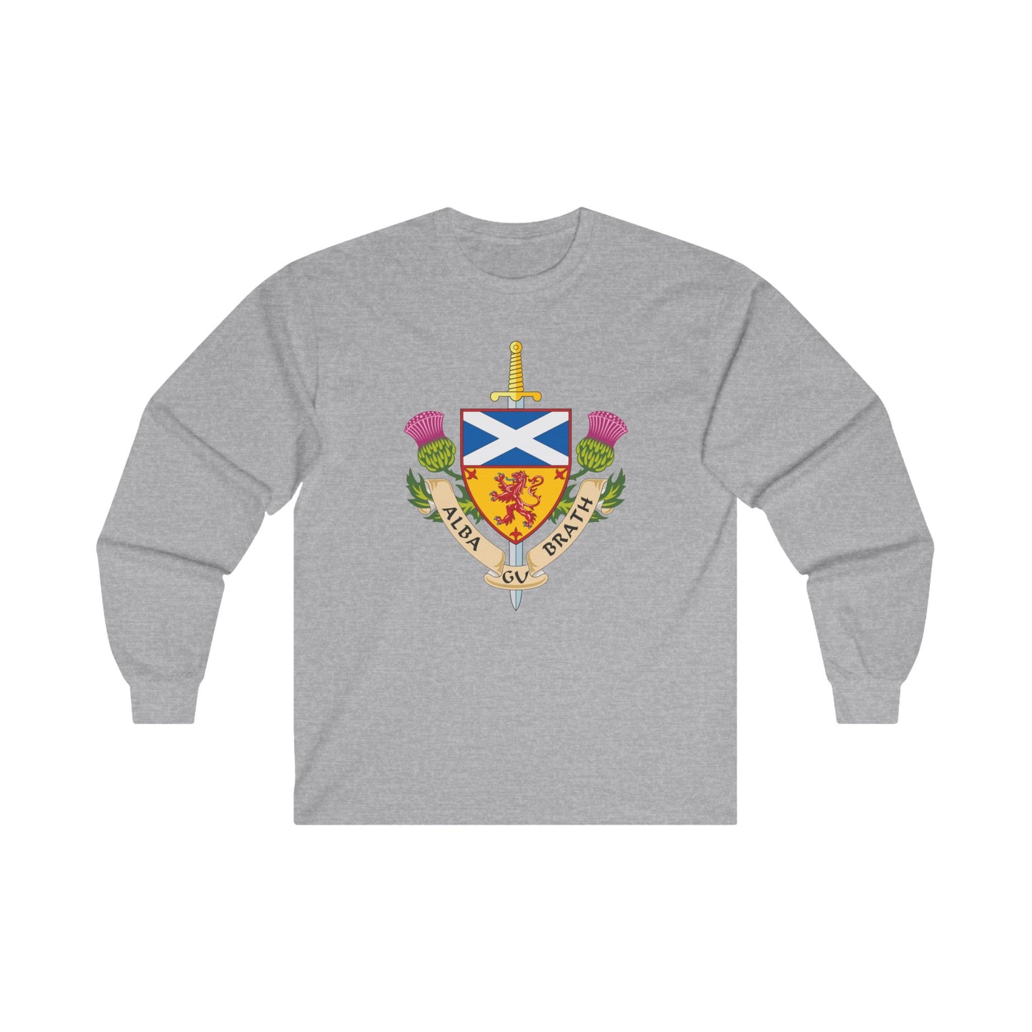 Scotland Forever Coat of Arms - Long Sleeve Tee