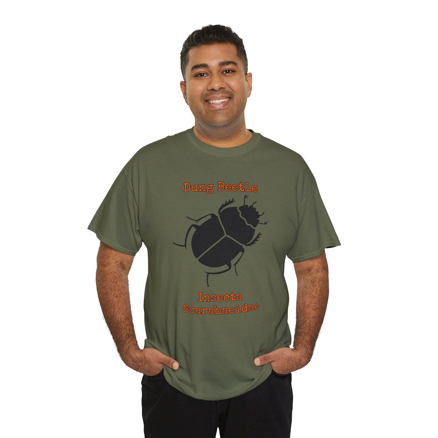 Dung Beetle with Scientific Names T-shirt