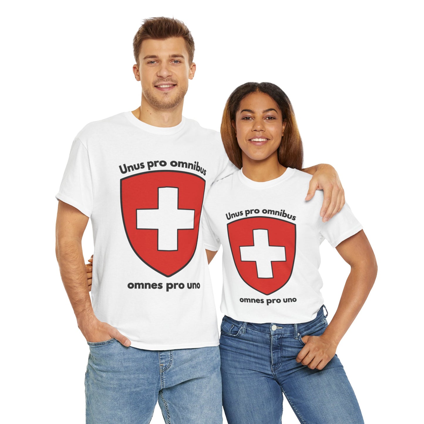 Switzerland "One for all, all for one" T-shirt