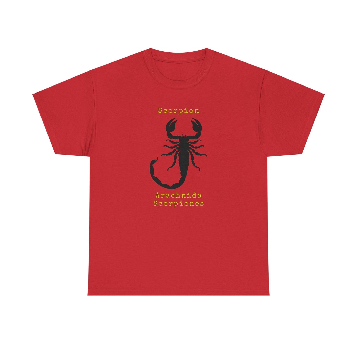 Scorpion with Scientific Names T-shirt