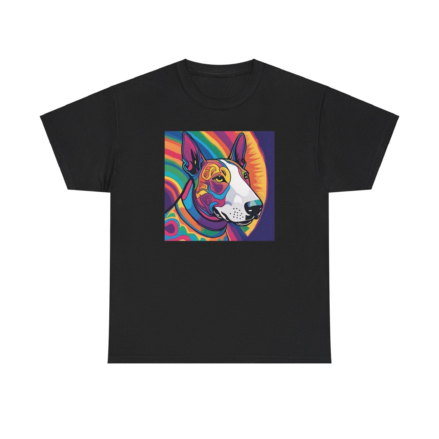 Psychedelic Bull Terrier T-shirt