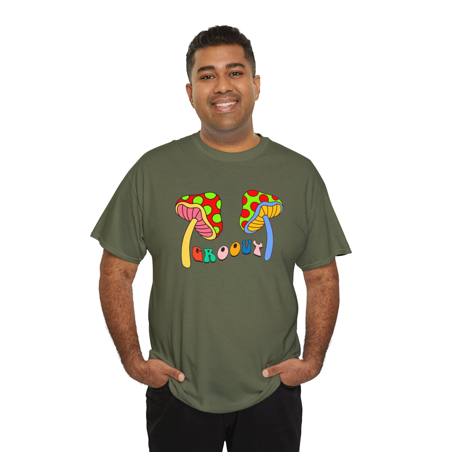 Groovy with Mushrooms T-shirt