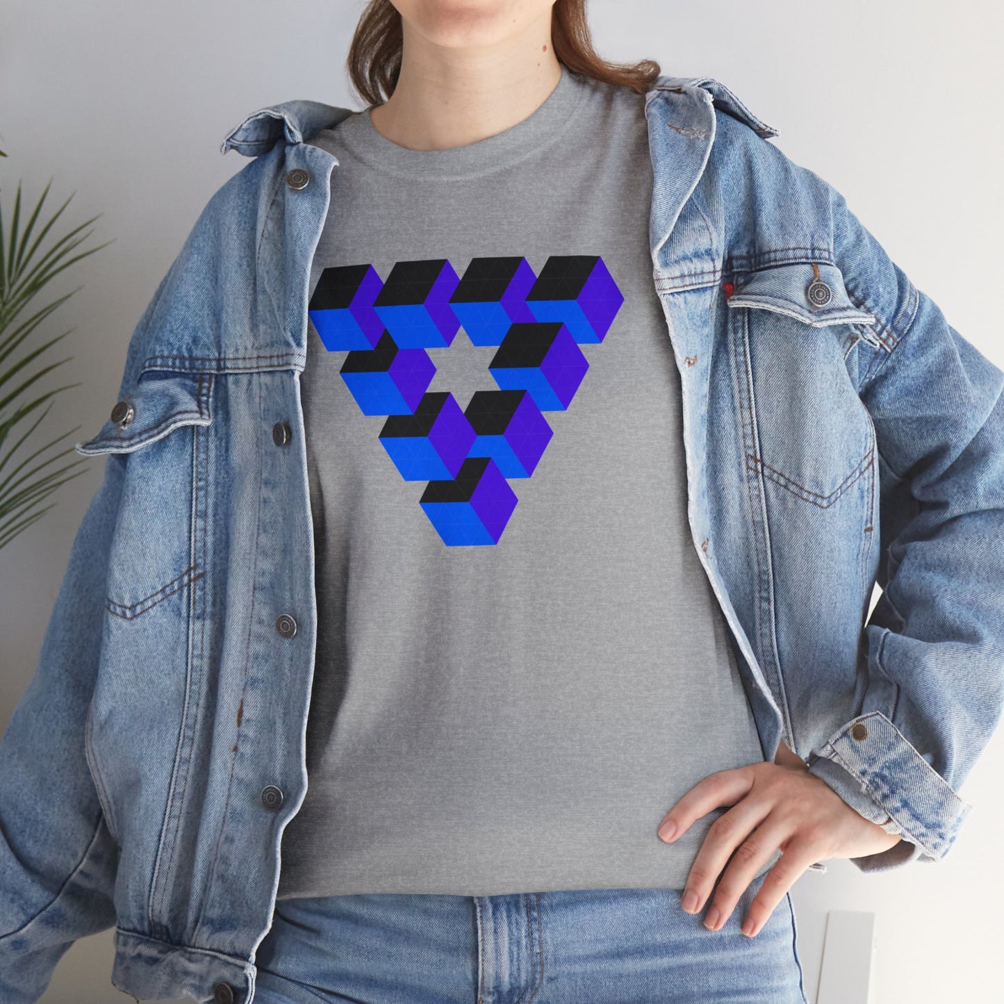 Cube Abstract T-shirt