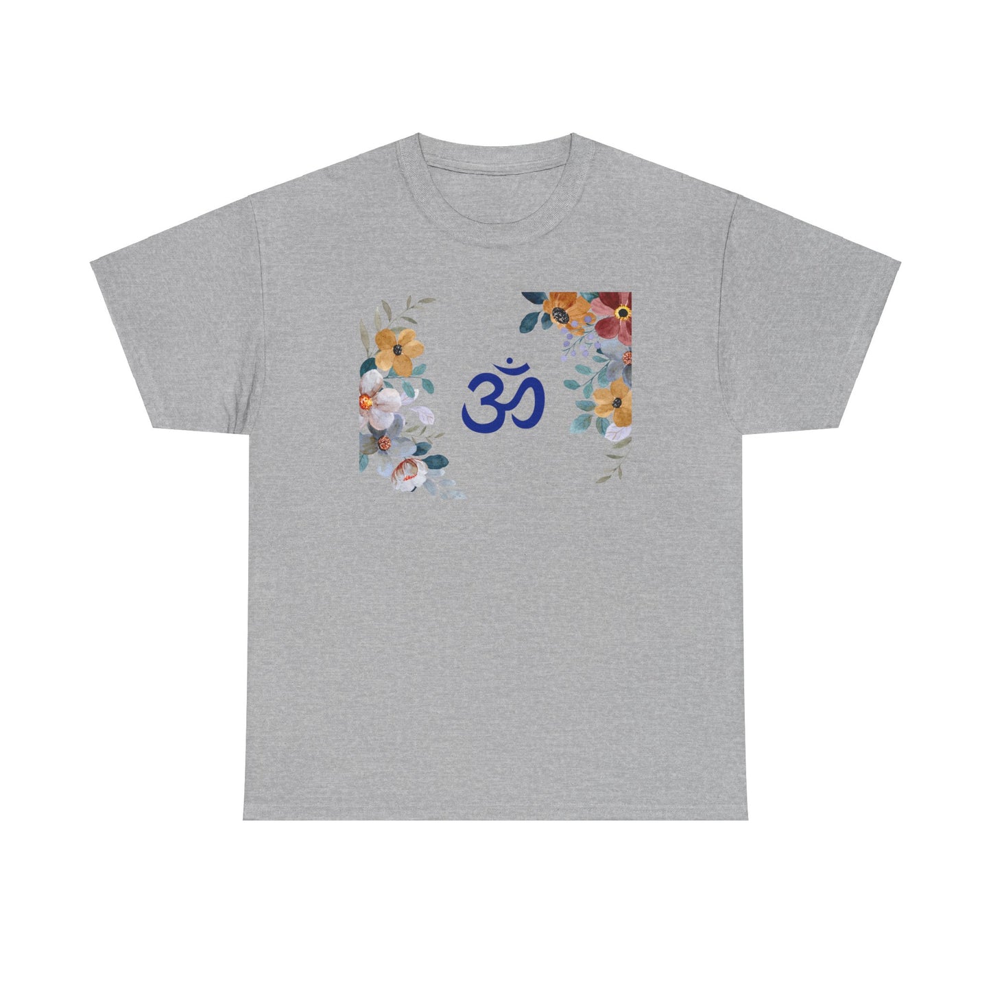 Om (with flowers) T-shirt