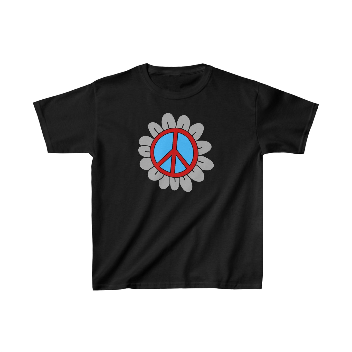 Peace Daisy - Kids Heavy Cotton™ Tee