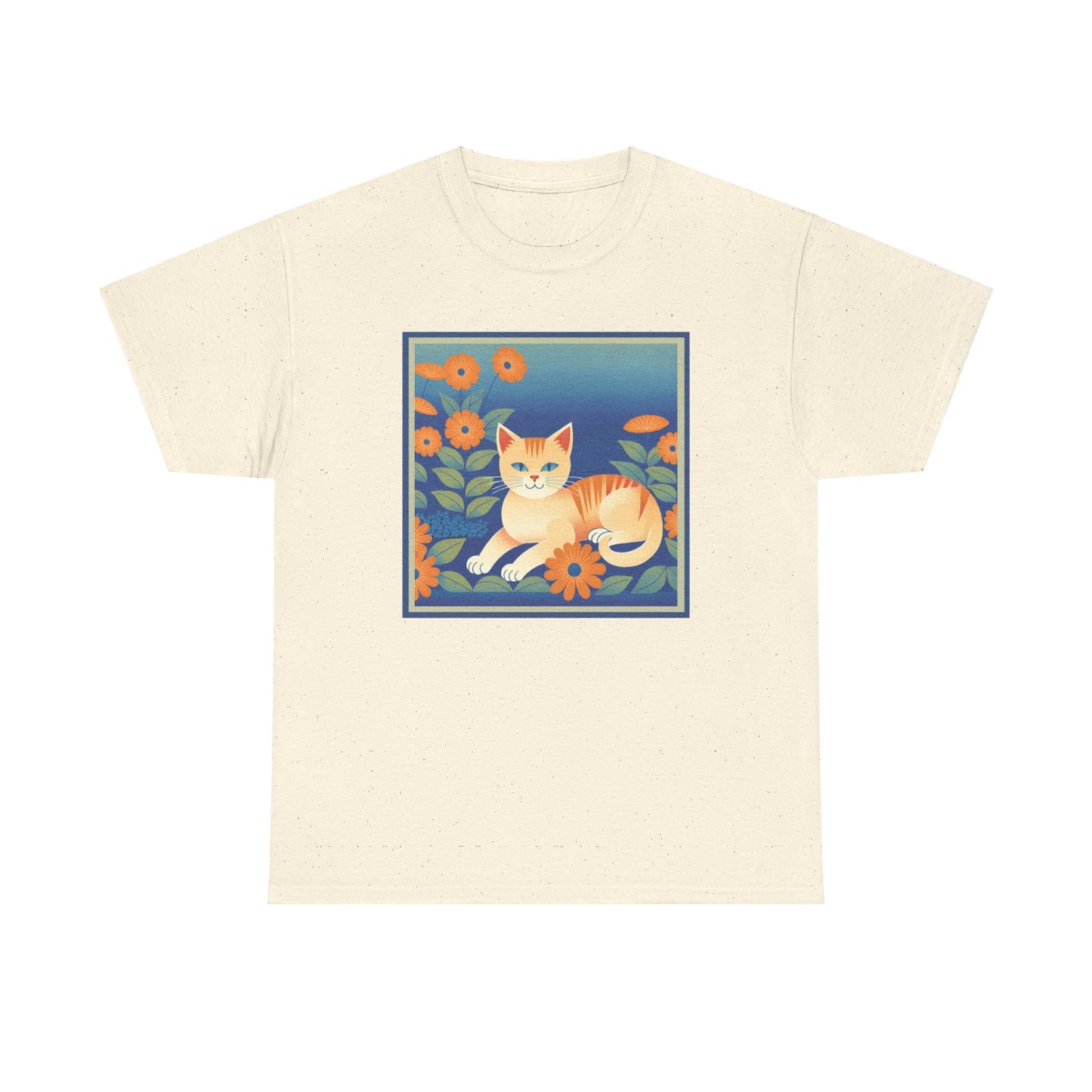 Tiger Cat Retro T-shirt