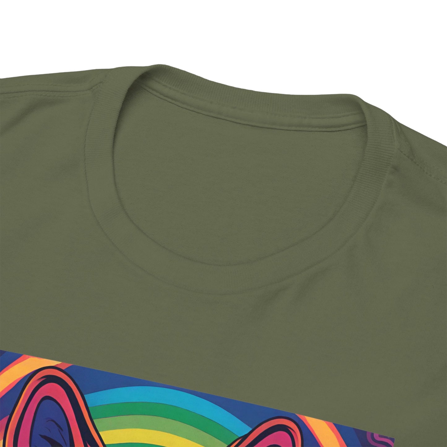 Psychedelic Akita T-shirt