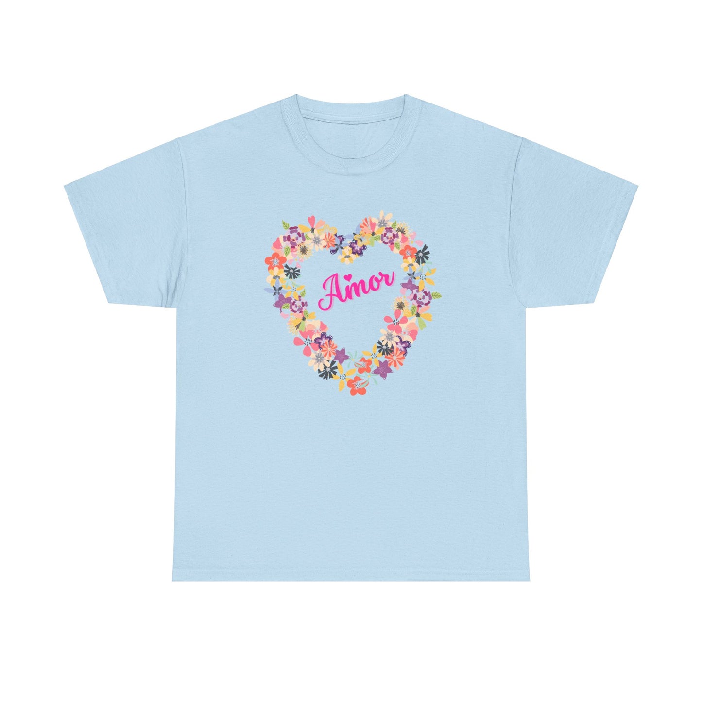 Amor with Flower Heart T-shirt