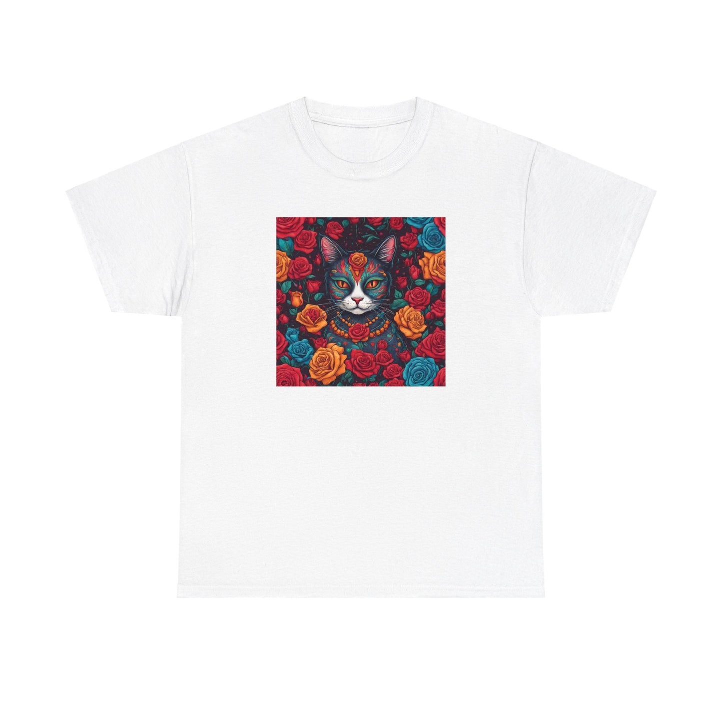 Day of the Dead Cat v4 T-shirt