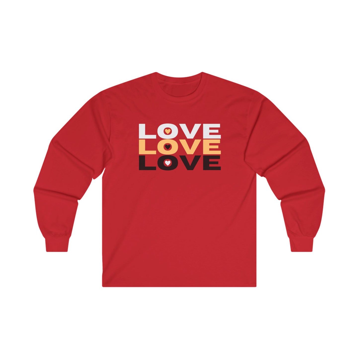 Love Love Love - Long Sleeve Tee