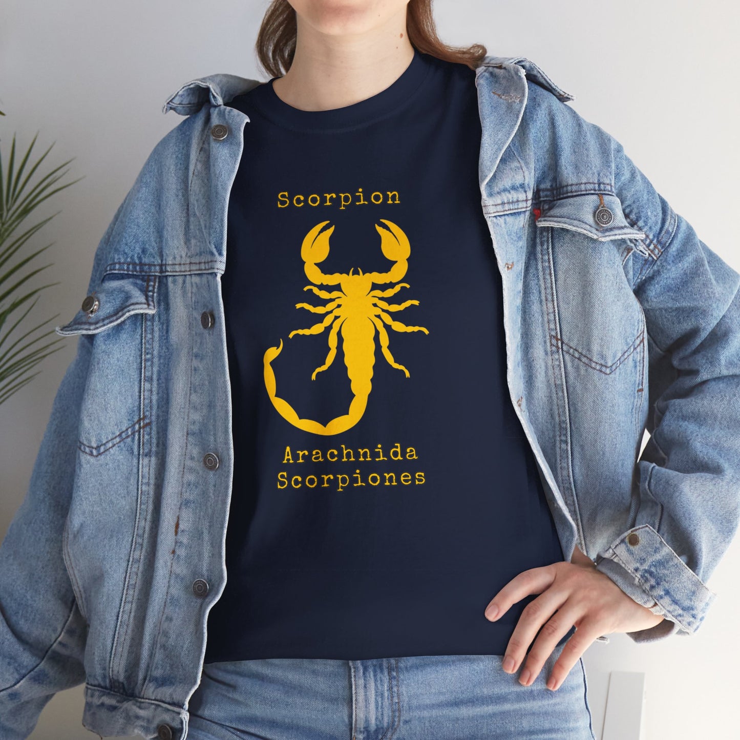 Scorpion with Scientific Names T-shirt