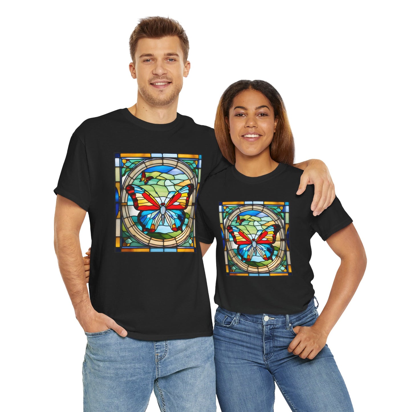 Butterfly Stained Glass T-shirt