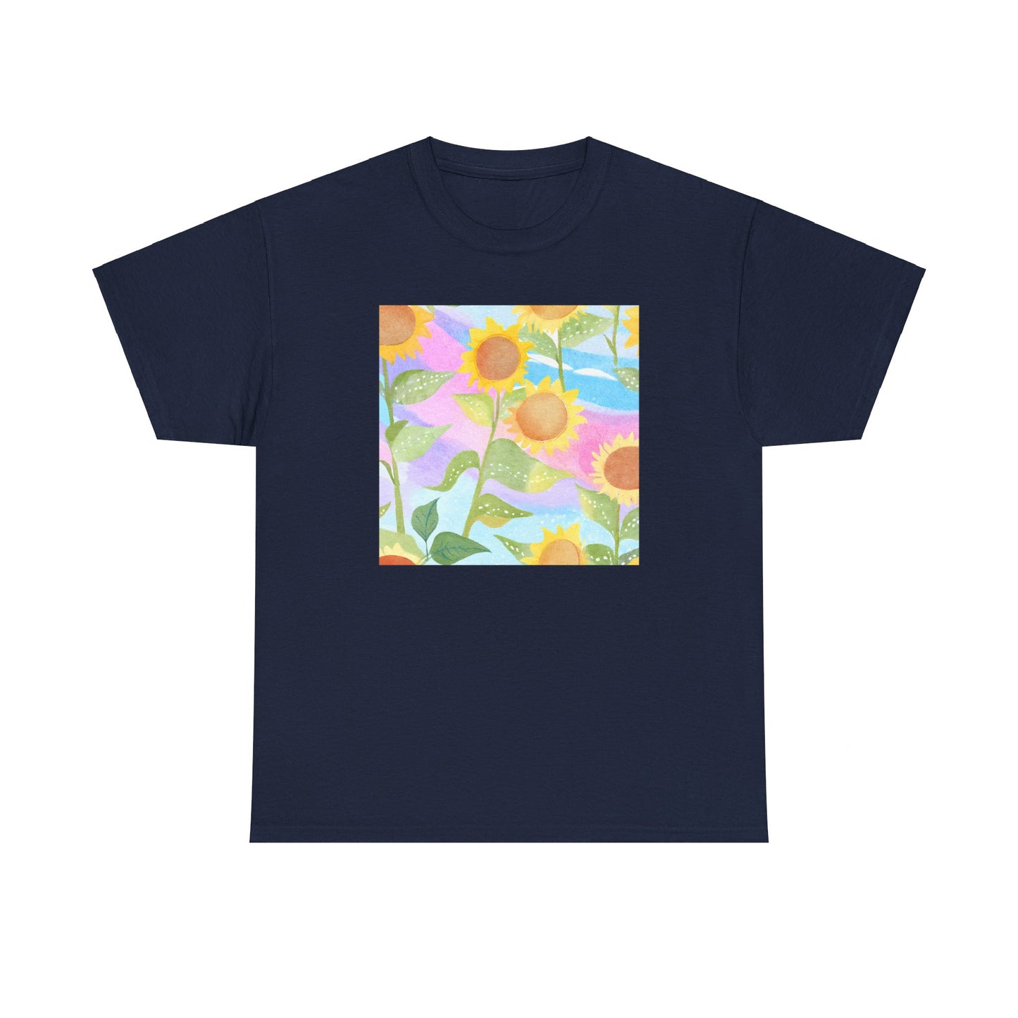 Sunflowers & Rainbow v2 T-shirt