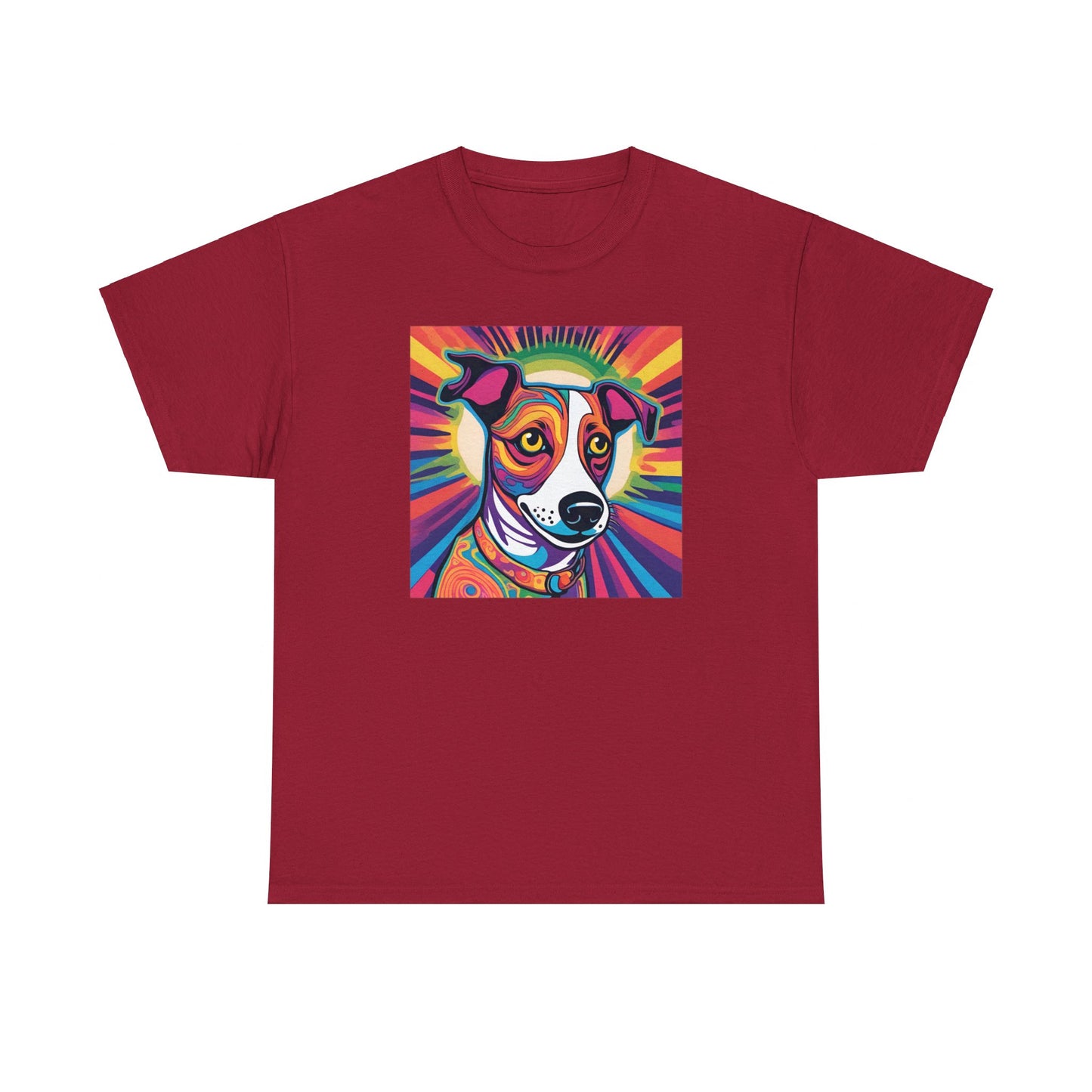 Psychedelic Jack Russell T-shirt