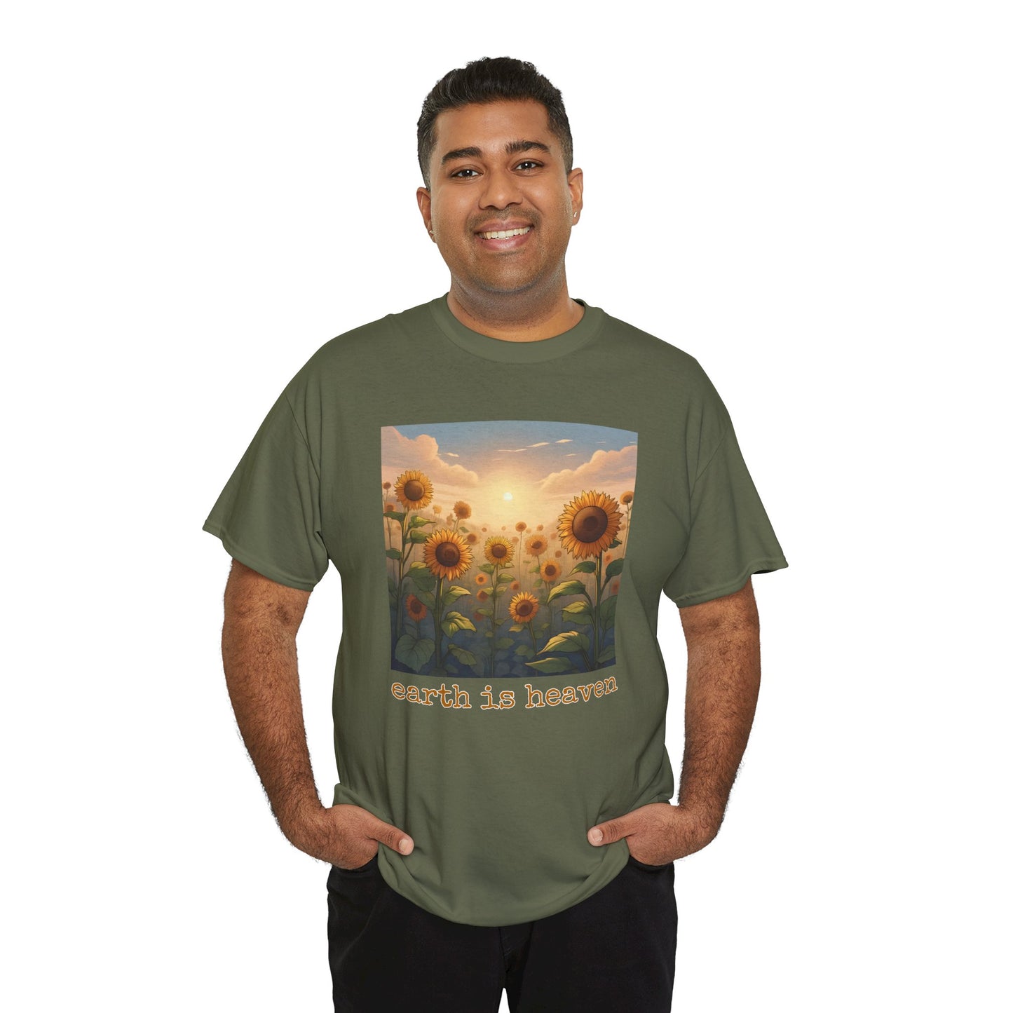 earth is heaven v2 T-shirt