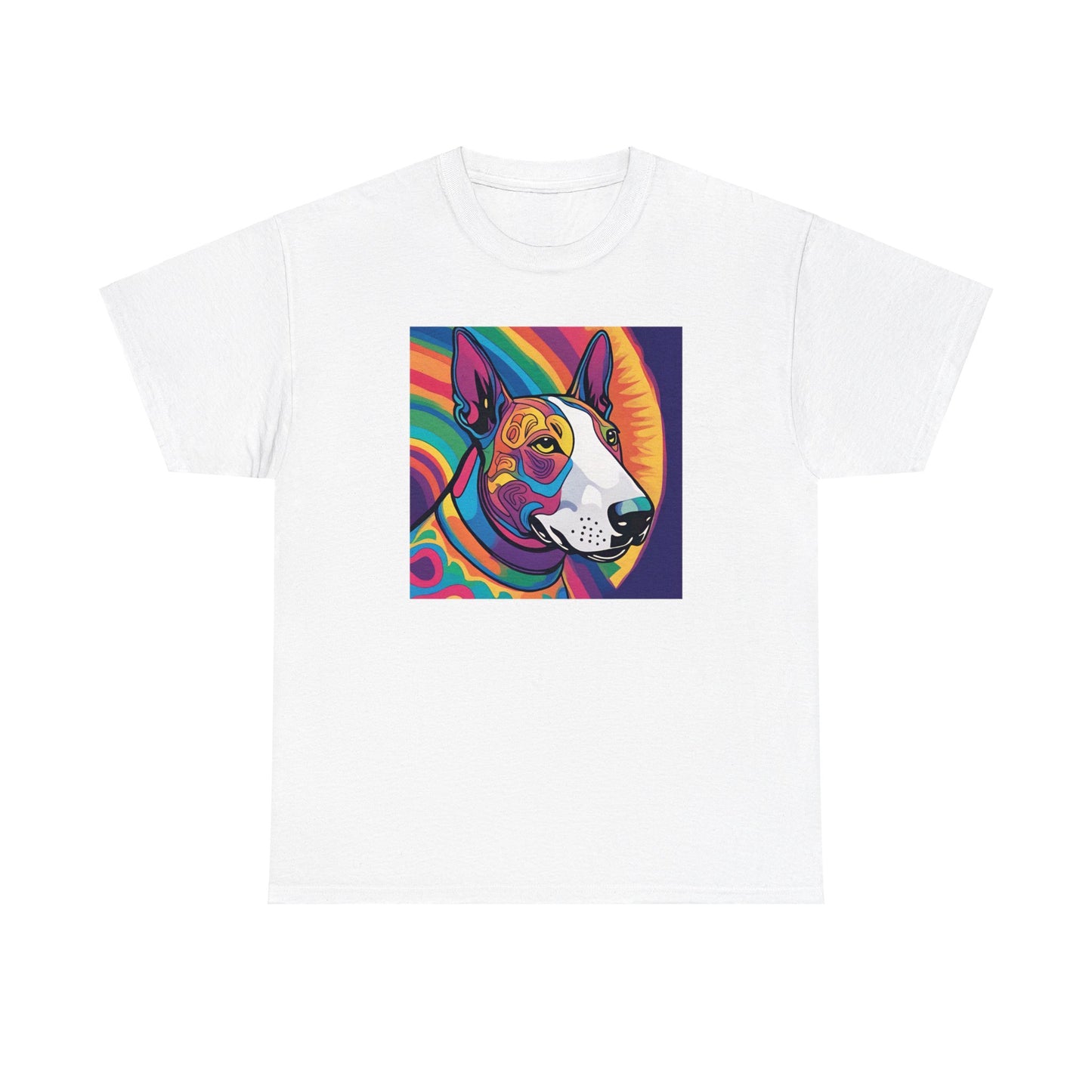 Psychedelic Bull Terrier T-shirt