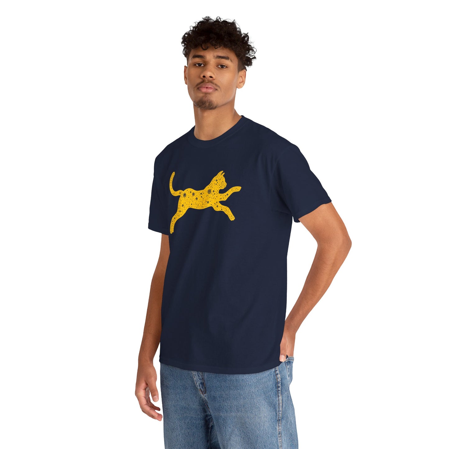 Cat Leaping T-shirt