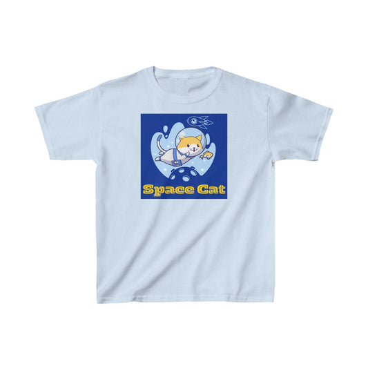 Space Cat - Kids Heavy Cotton™ Tee