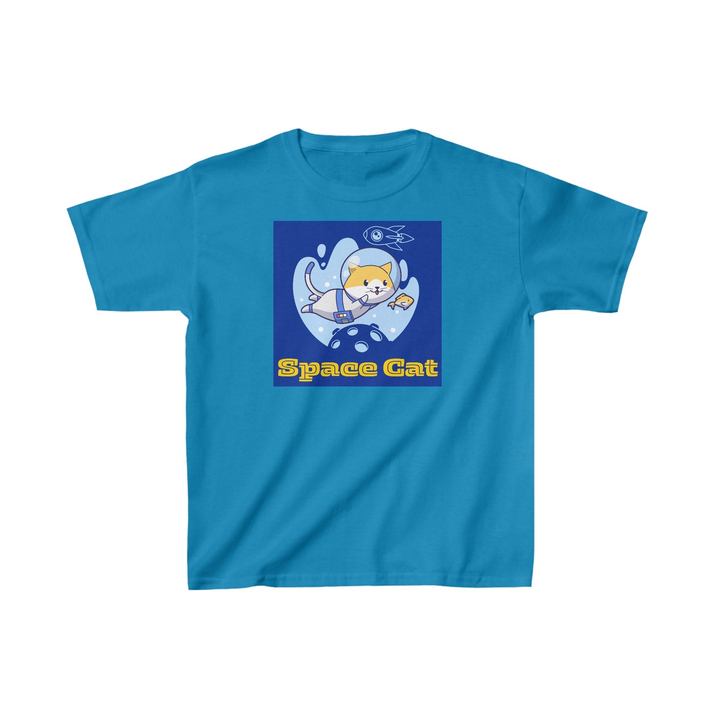 Space Cat - Kids Heavy Cotton™ Tee