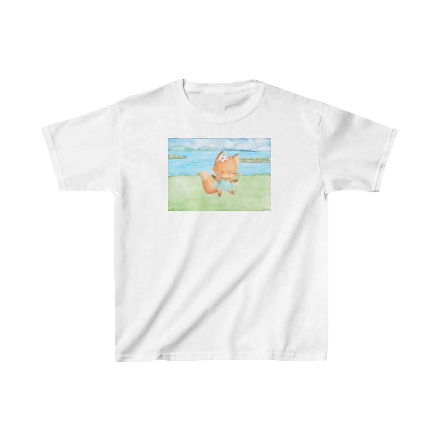 Ballet Fox - Kids Heavy Cotton™ Tee