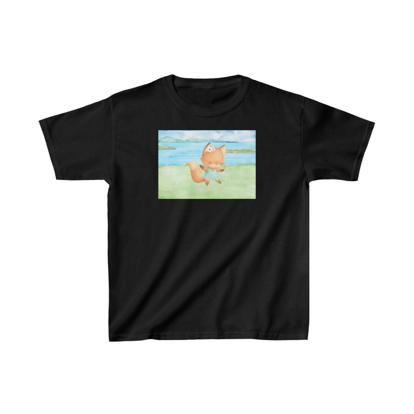 Ballet Fox - Kids Heavy Cotton™ Tee