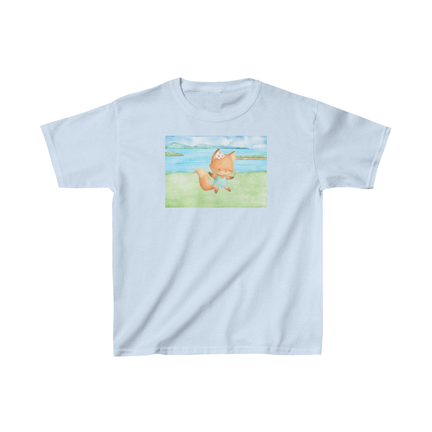 Ballet Fox - Kids Heavy Cotton™ Tee