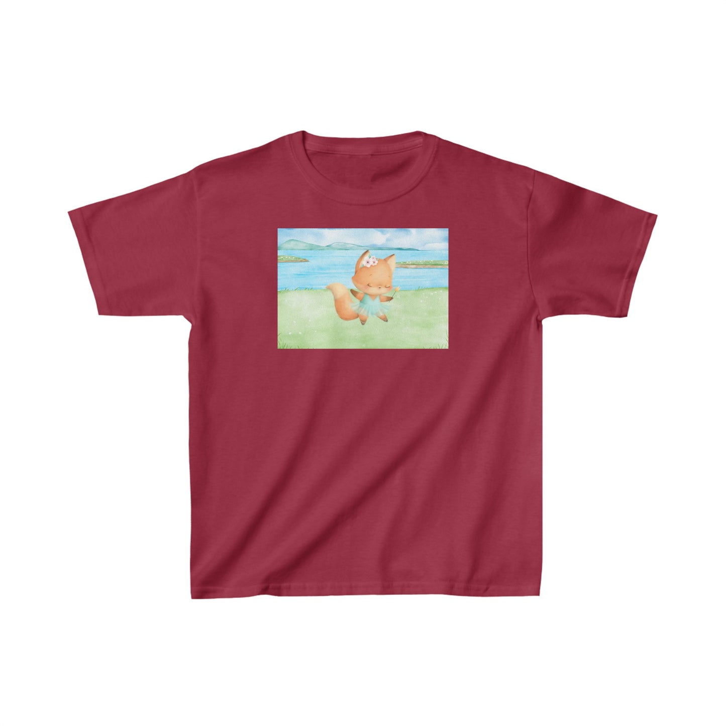 Ballet Fox - Kids Heavy Cotton™ Tee