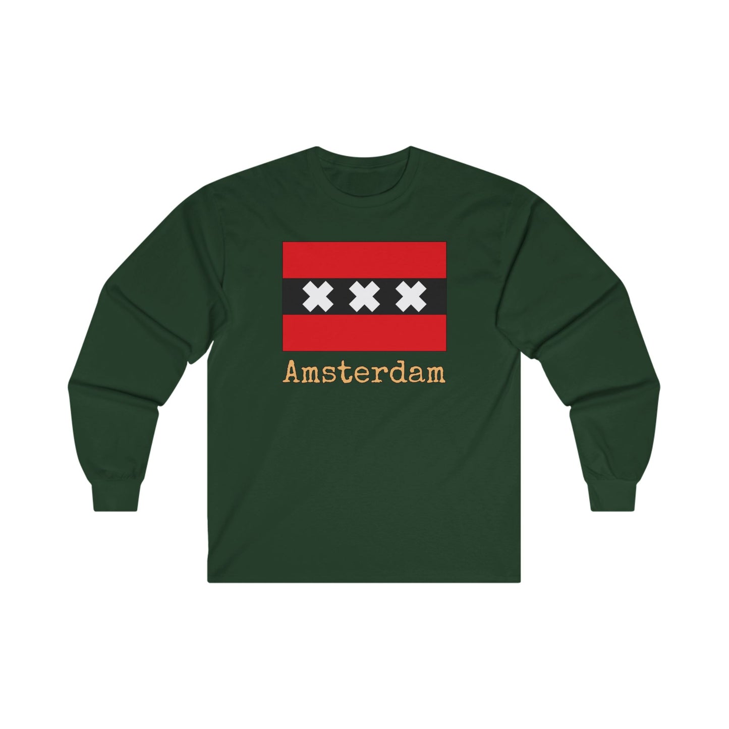 Amsterdam Flag - Long Sleeve Tee