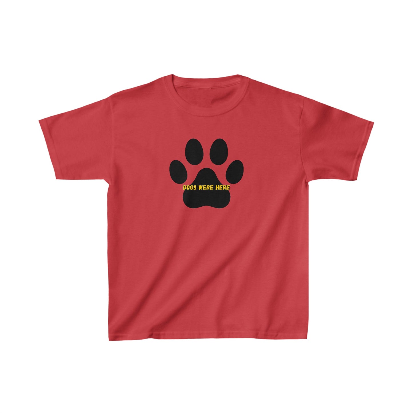 Dogs Were Here - designed by Berkeley Age 7 - Kids Heavy Cotton™ Tee