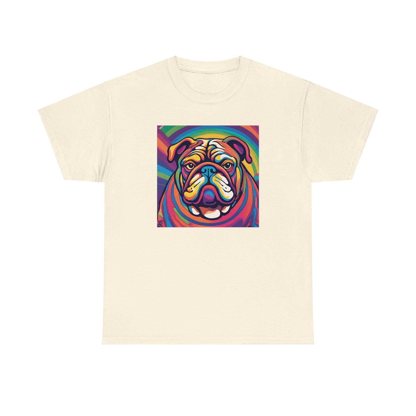 Psychedelic Bulldog T-shirt