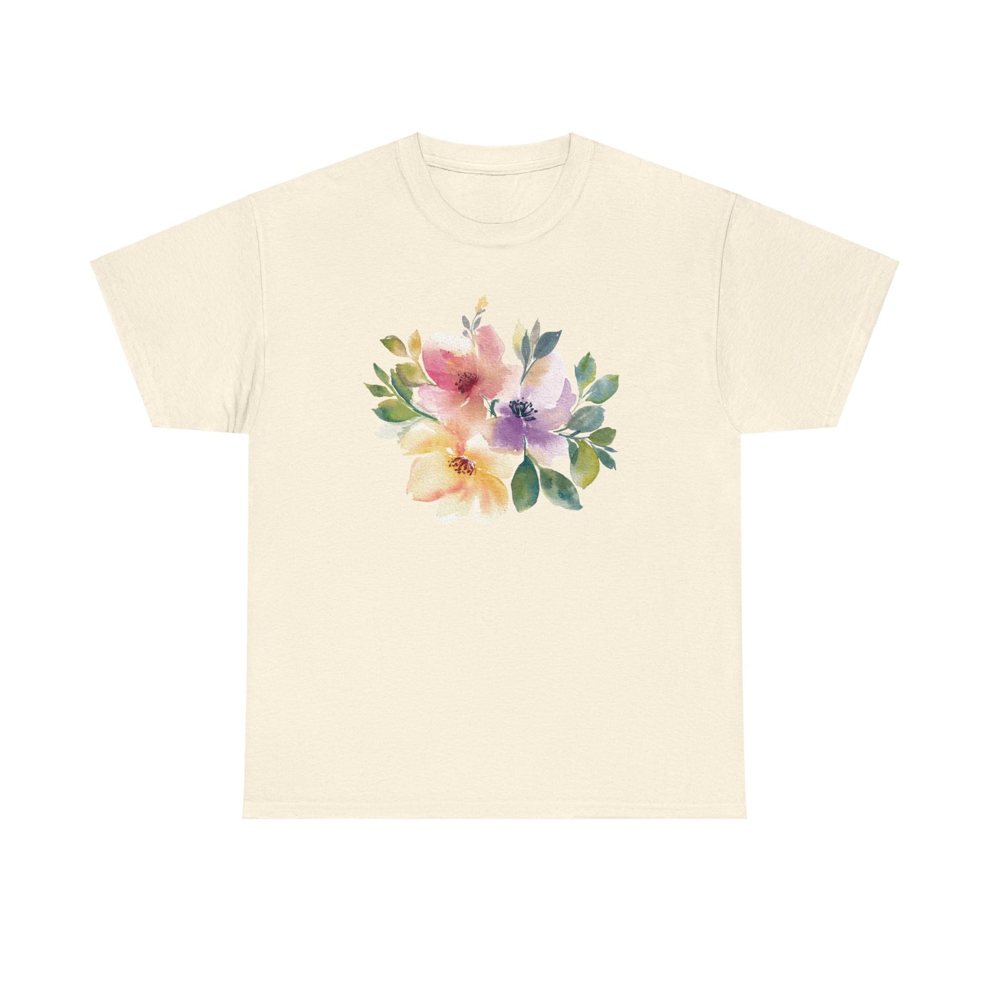 Bouquet Pastel Flowers T-shirt
