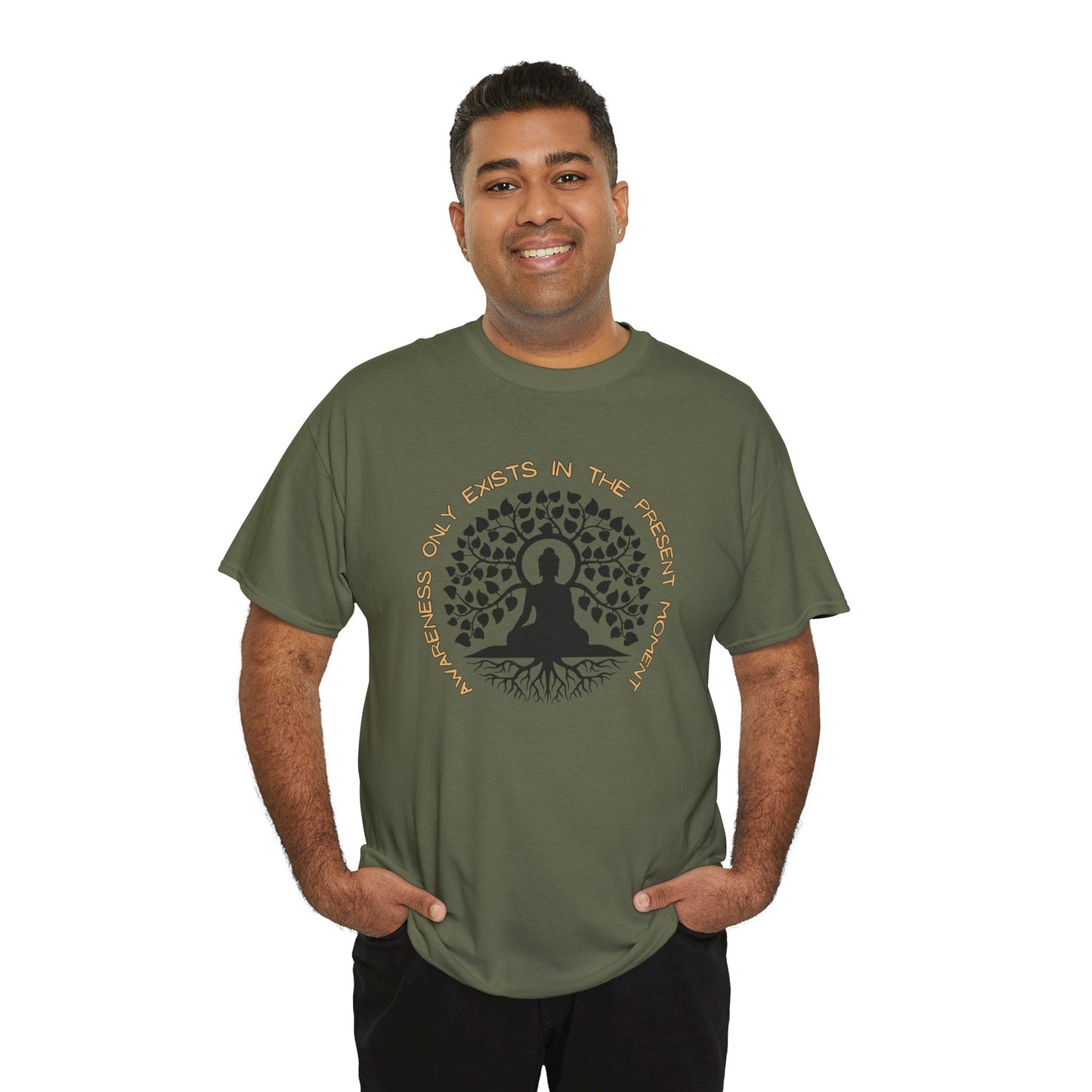 Awareness Only Exists in the Present Moment T-shirt