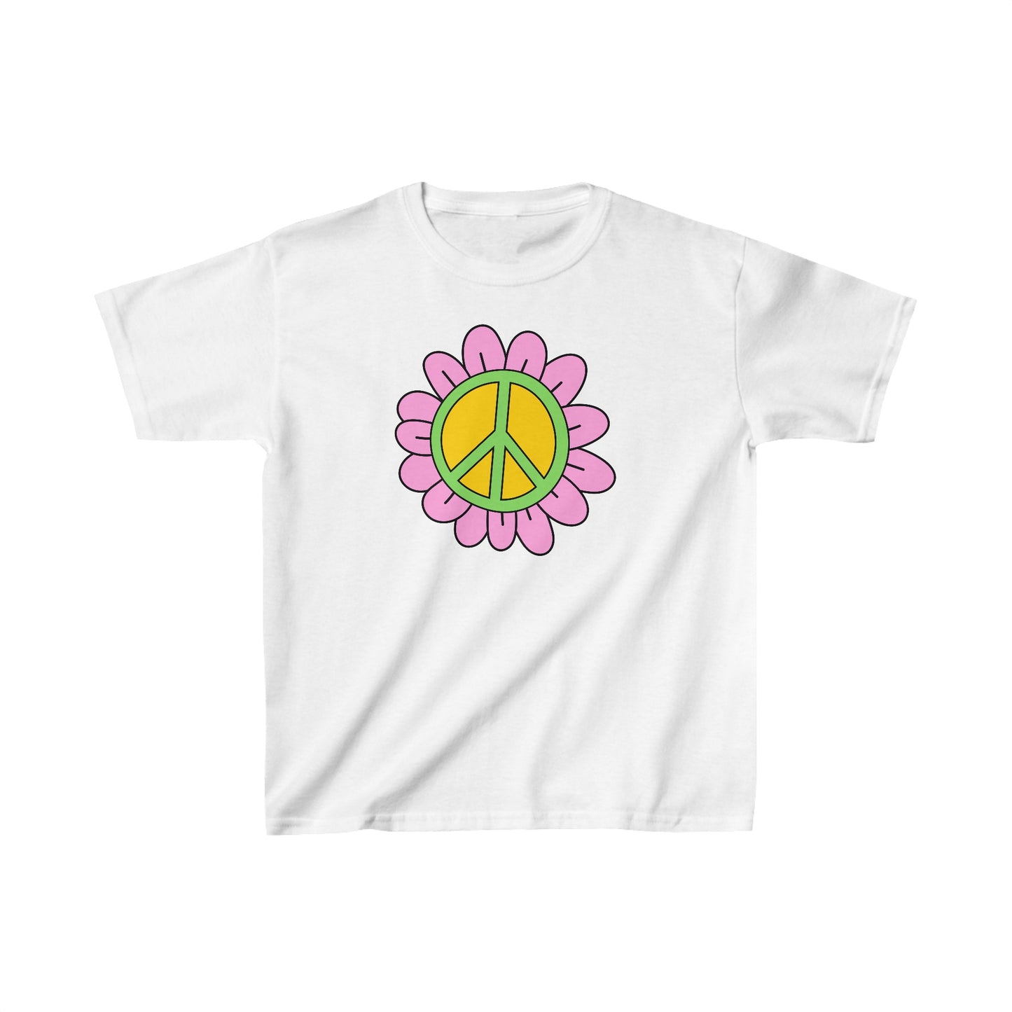 Peace Daisy - Kids Heavy Cotton™ Tee